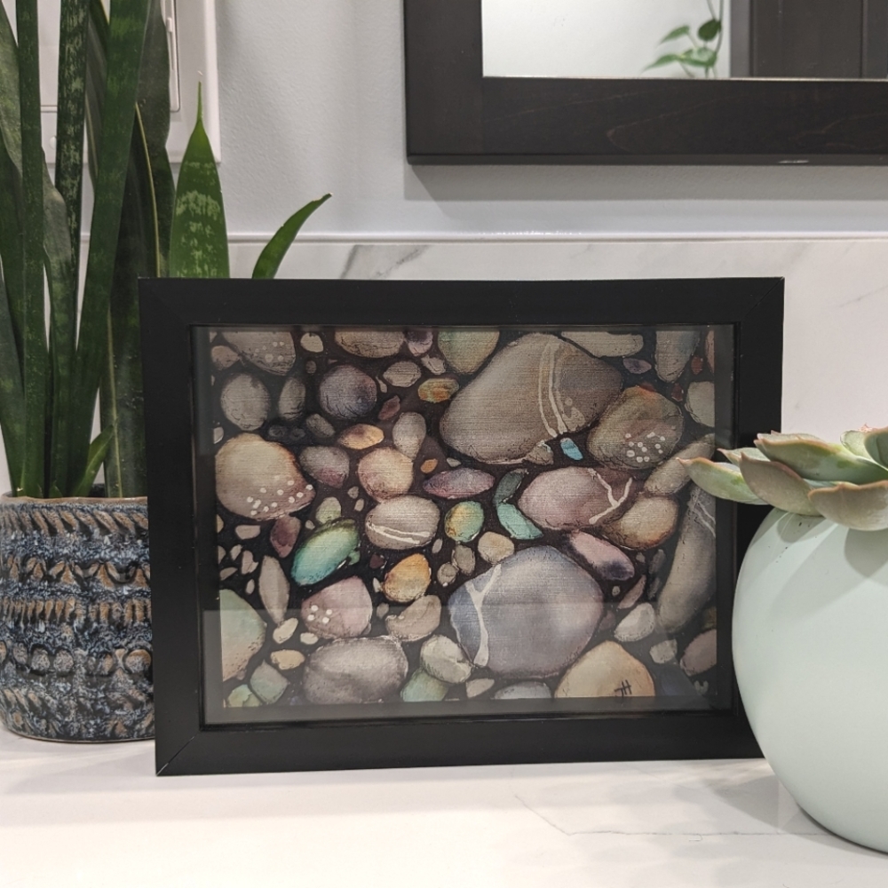 🎨 Great Gift 🎁 Shadow Box Framed Art Print.